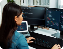 Business meeting with team members discussing strategy